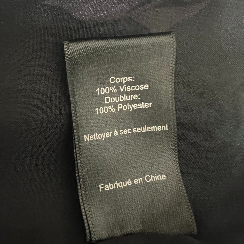 ASTR Black Lilac Floral Marinke Mini Dress SIZE M - Picture 15 of 15